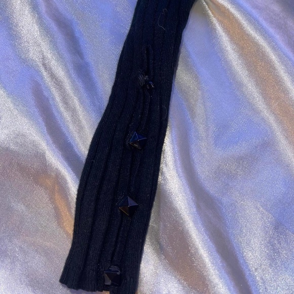 long sleeve black tight top - Picture 3 of 5